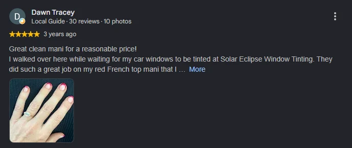 Dawn Tracey — client review