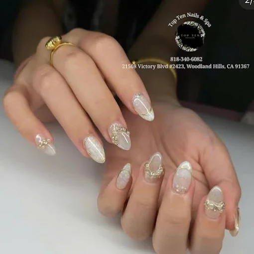 Delicate floral accents